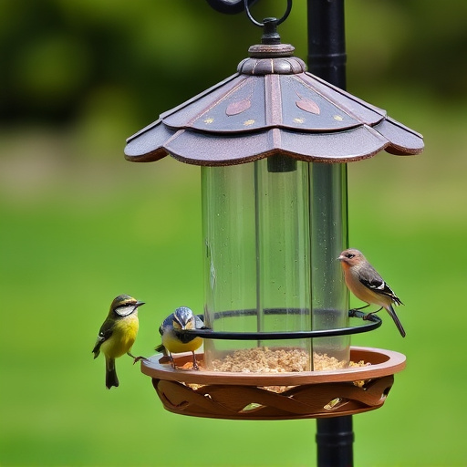 bird feeder station