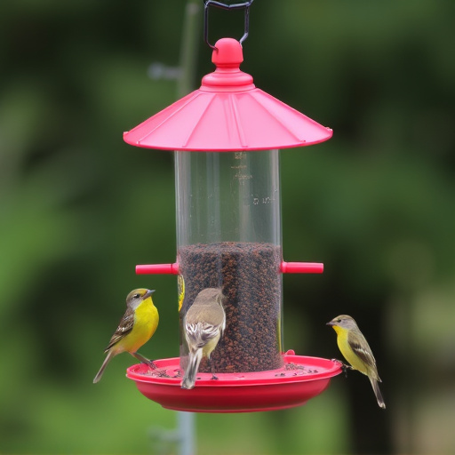 bird feeder station