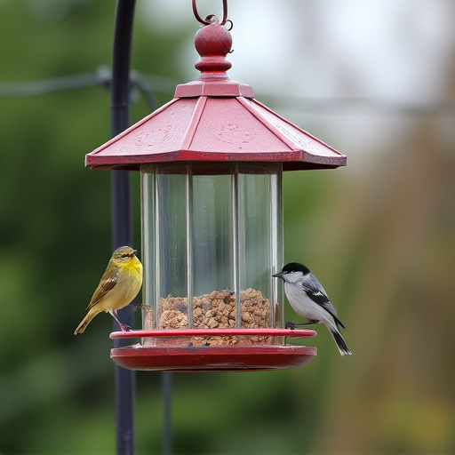 bird feeder station