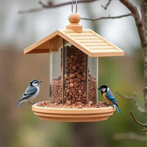 Bird feeders filled from subscription delivery
