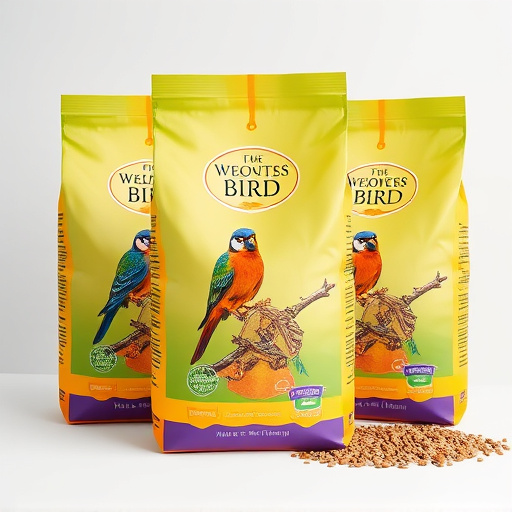Branded UK wild bird feed packaging