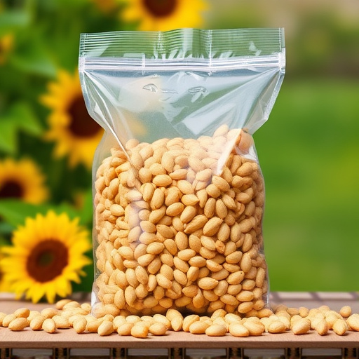Bulk bag of sunflower hearts for feeding