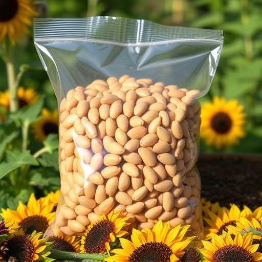 Bulk bag of sunflower hearts for feeding