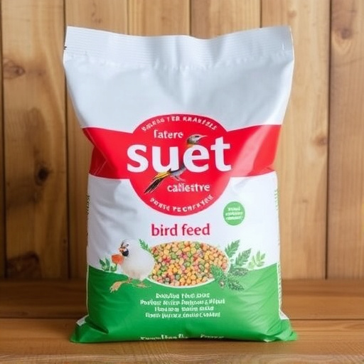 Bulk packaging of suet bird feed