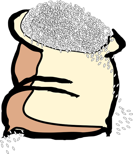 Bulk supply of suet pellets in sack