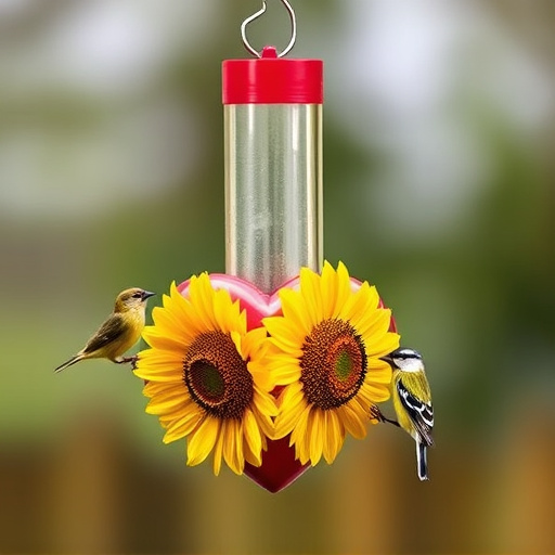 Cheap sunflower heart feeder for safe bird feeding