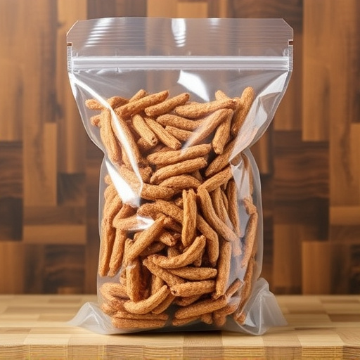 Clear bag of dried mealworms UK