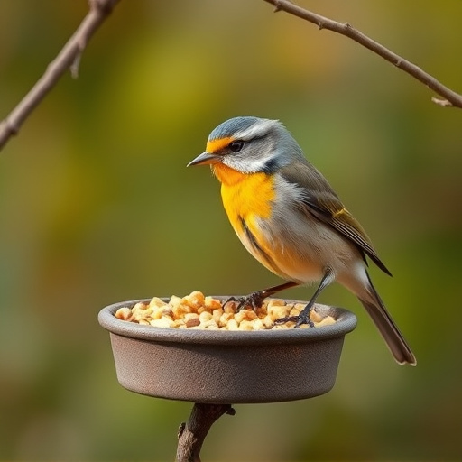 Click-and-collect bird food website banner