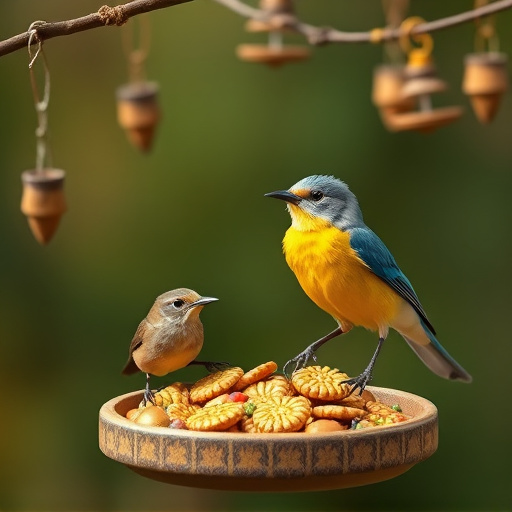 Click-and-collect bird food website banner