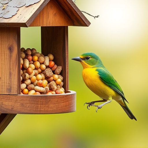 Click-and-collect bird food website banner