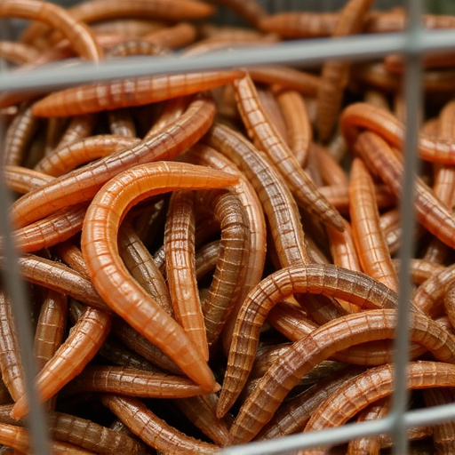 Designing a Safe Caged Mealworm Feeder for Pets