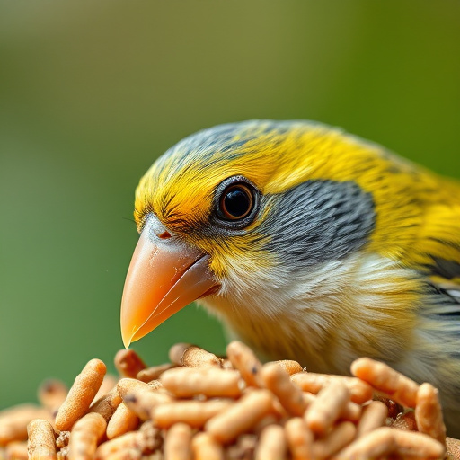 Close-up of wheat-free bird food