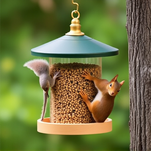 Squirrel-Proof Feeders for Sunflower Hearts: Online Shopping Guide