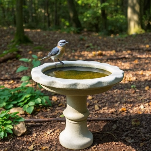 Safe Bird Baths: Designing &amp; Maintaining UK Wildlife Haven