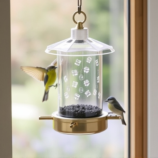 Easy-to-clean window bird feeder design