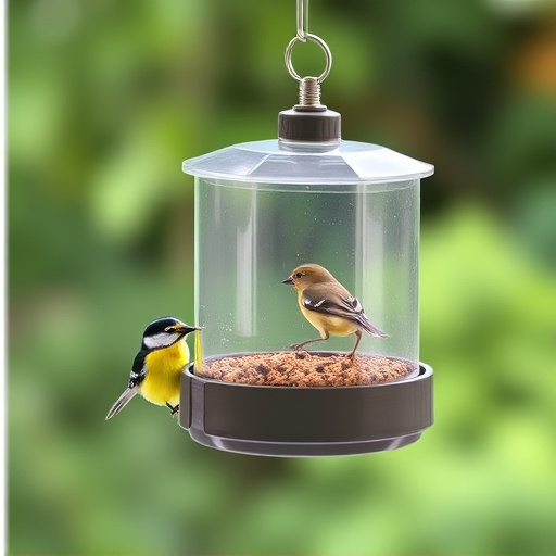 Easy-to-clean window bird feeder design