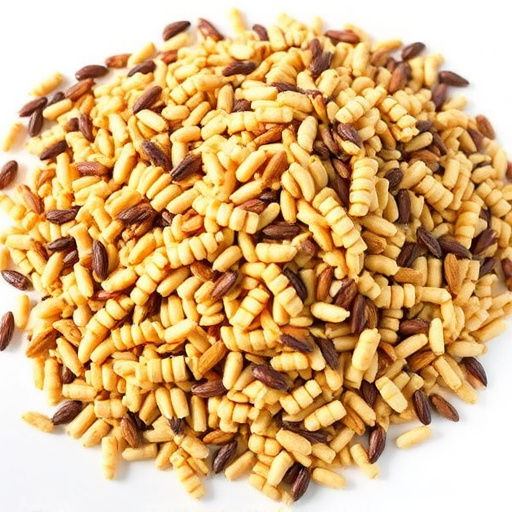 Heap of assorted bird seed mix