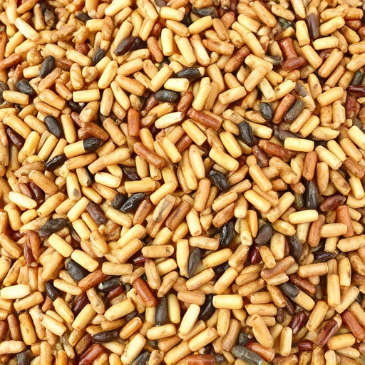 Heap of assorted bird seed mix