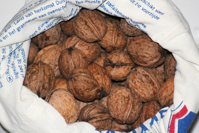 Large sacks of bird food stacked neatly
