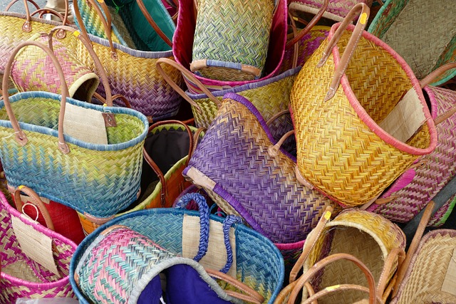 Mesh bag filled with birdseed mix