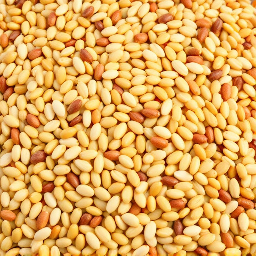Mixed seed blend with millet and maize
