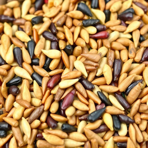 Mixed wild bird seed in UK packaging