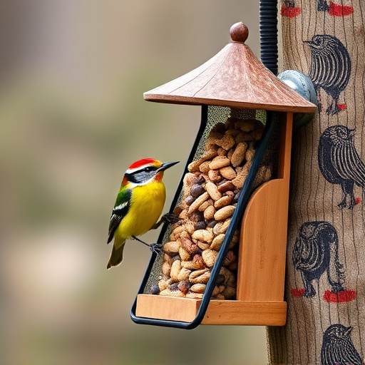Mobile phone browsing bird seed deals