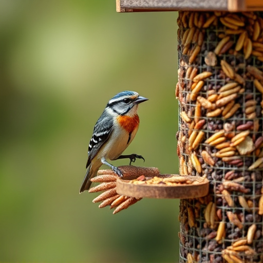 Mobile phone browsing bird seed deals