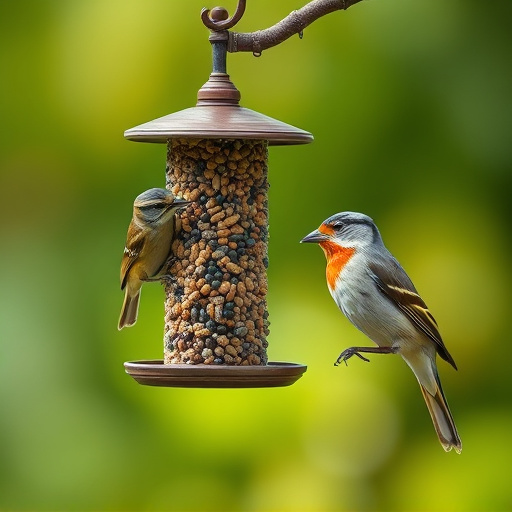 Mobile phone browsing bird seed deals