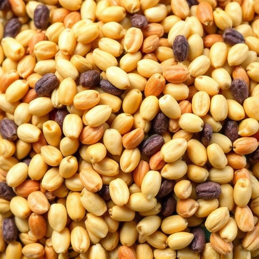Natural bird food mix with sunflower hearts