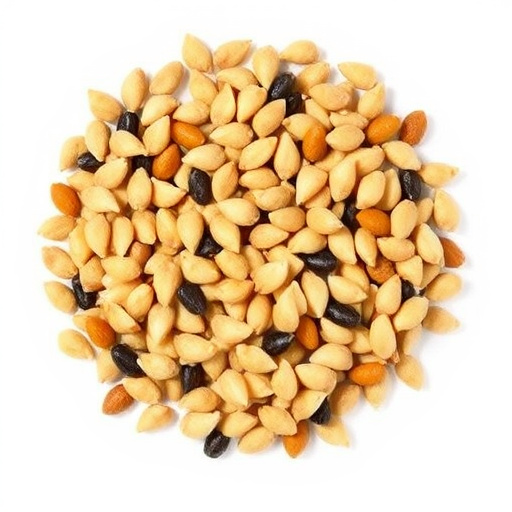 Natural bird food mix with sunflower hearts
