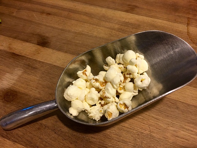 Niger seed in a plastic scoop