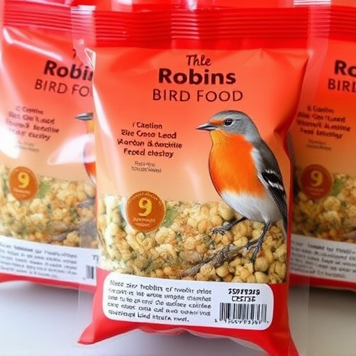 Boost Robin Populations with Natural Bird Food Mix