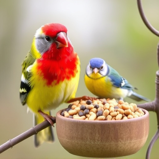 Ready-to-use suet pellets for birds