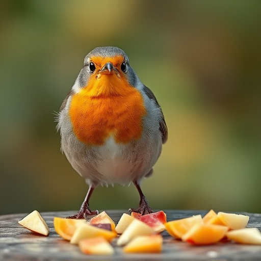 robin-nibbling-on-chopped-fruit-pieces-640x480-62961910.jpeg