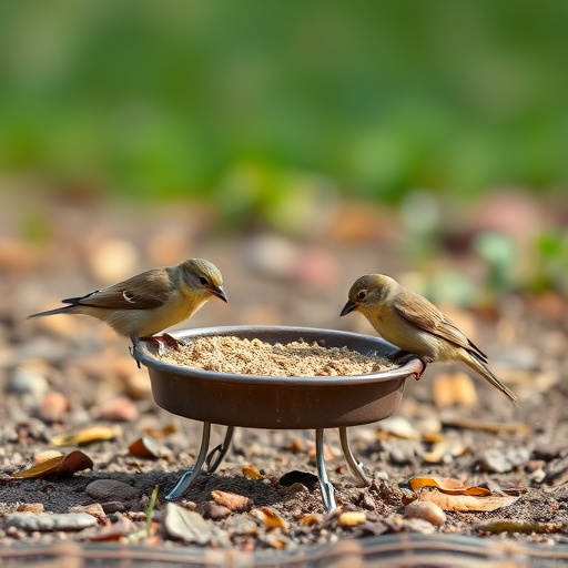 Comparing Feeder Types for Ground Feeding Birds' Needs