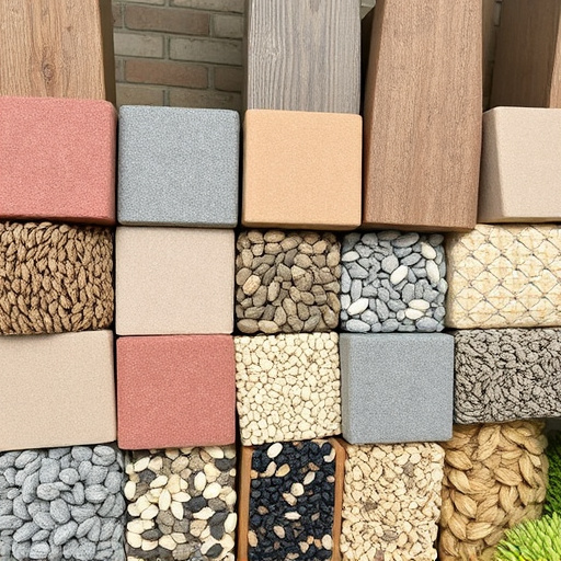 Suet blocks and seed mix displayed