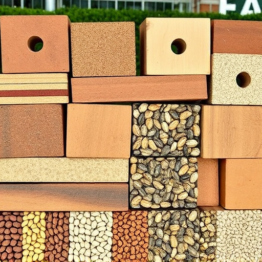 Suet blocks and seed mix displayed