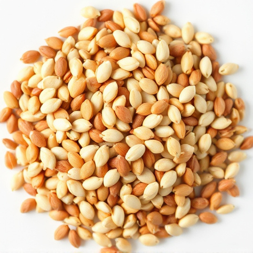 Sunflower seeds and grains mix