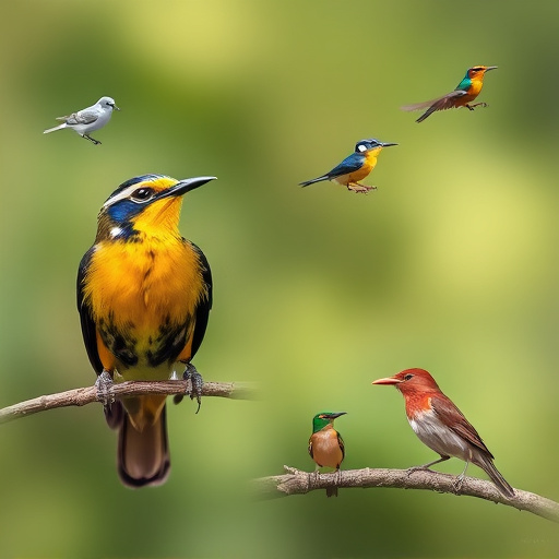 Variety of bird