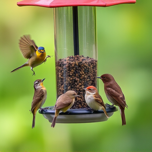 Sunflower Hearts: Small Birds' Ultimate Treat and Feeder Solution