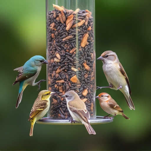 Sunflower Hearts: Nourishing Birds Naturally in Your Garden