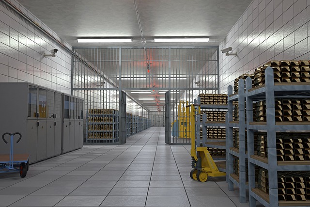 Warehouse full of suet pellet stock
