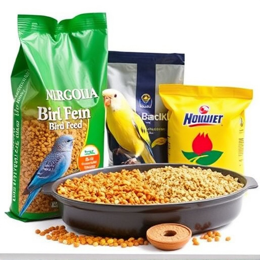 Wide selection of bird feed products