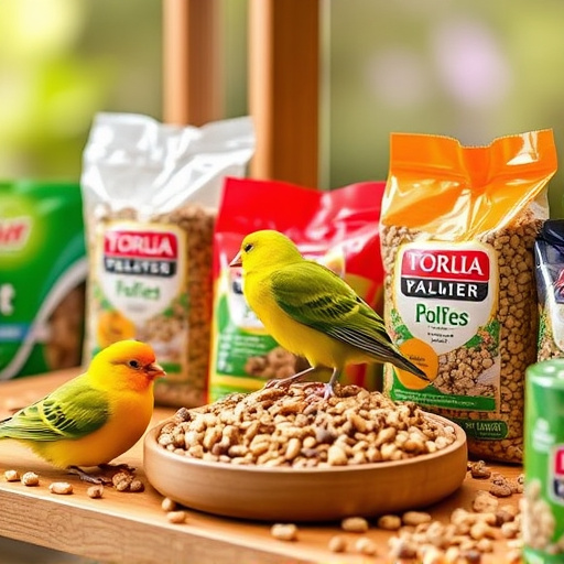 Wide selection of bird feed products