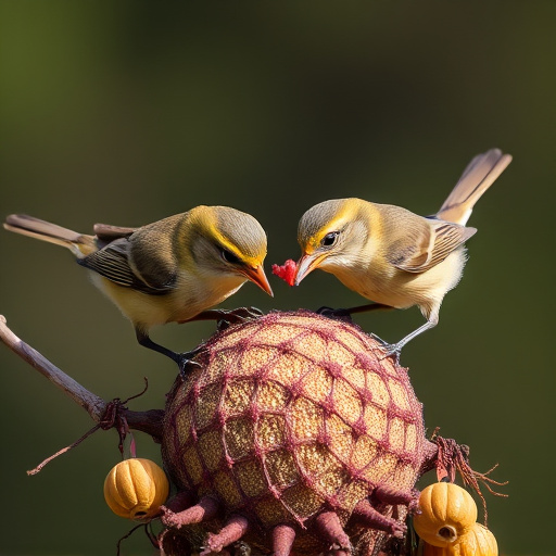 Nurturing Garden Birds: Unveiling Their Dietary Delights