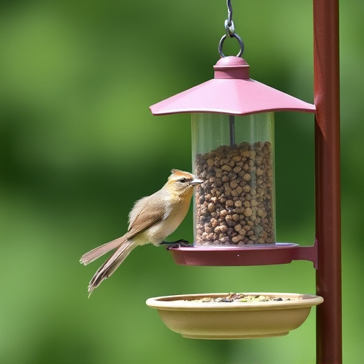Affordable squirrel-resistant bird feeder hanging