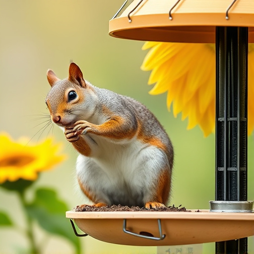Squirrel-Proof Feeders: Protect Sunflower Hearts Naturally