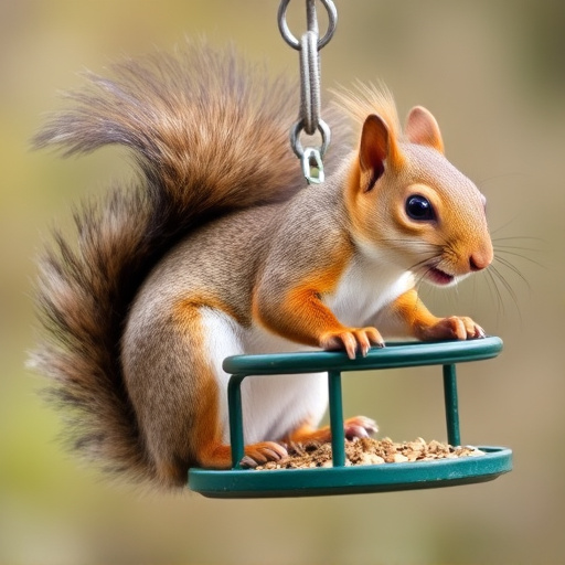 Affordable squirrel-resistant bird feeder hanging