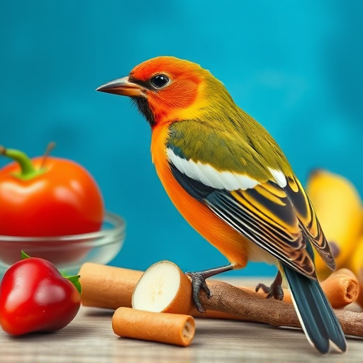 Apples and berries left for birds